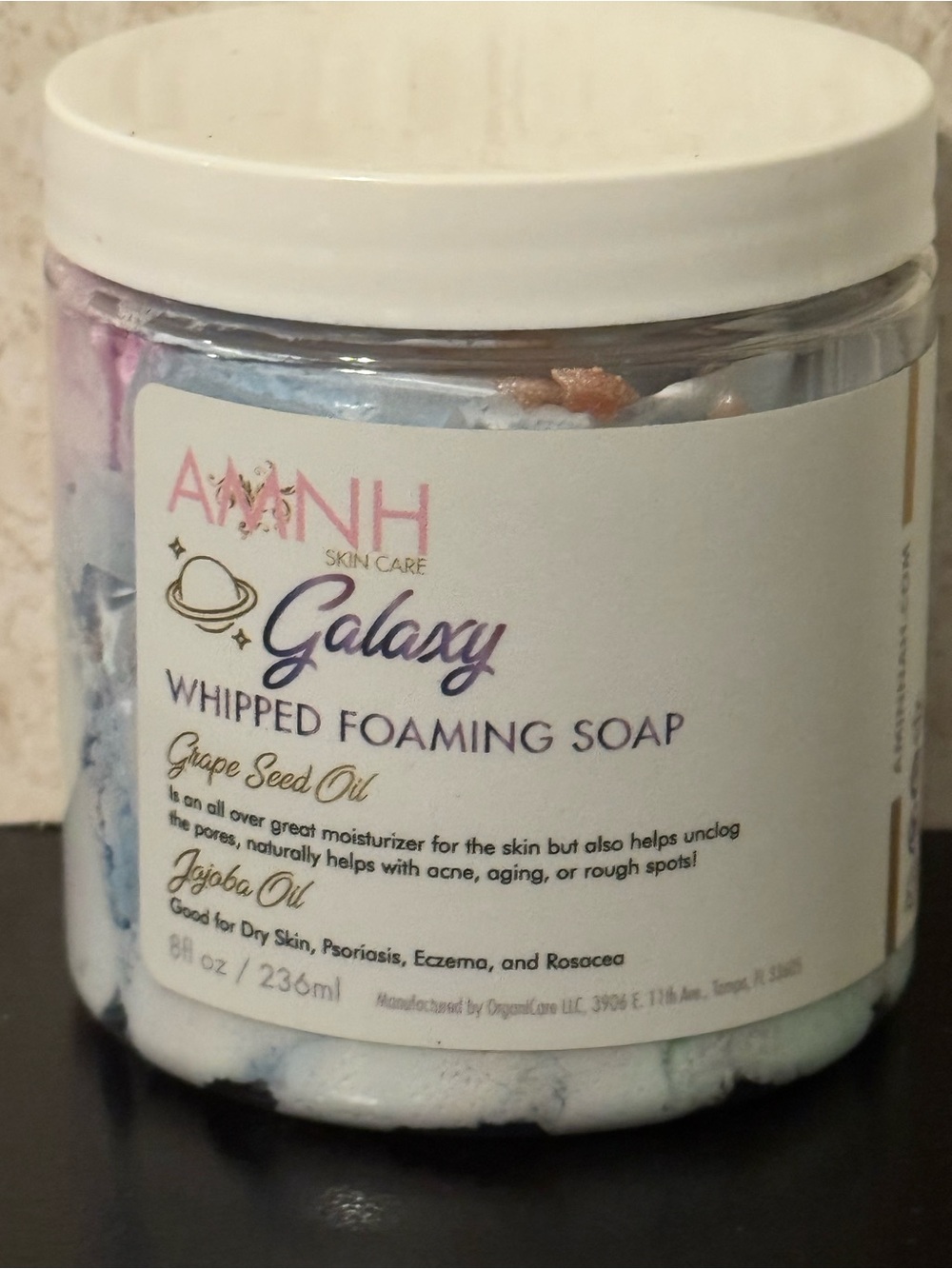 AMNH Galaxy Whipped Foaming Soap - Pastel Multicolor